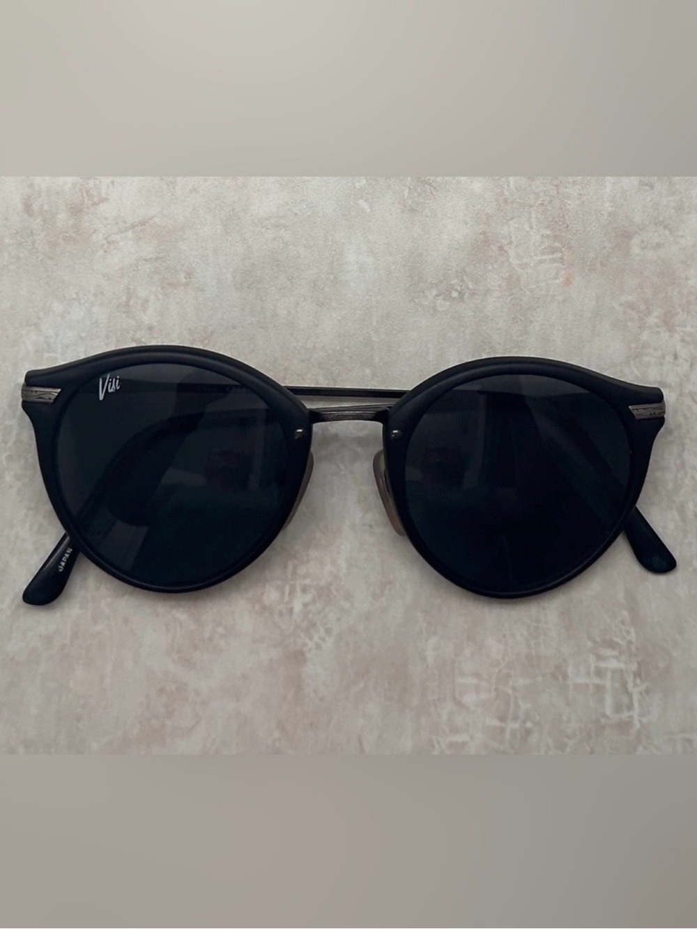 Black Polarized Sunglasses Glass Lenses